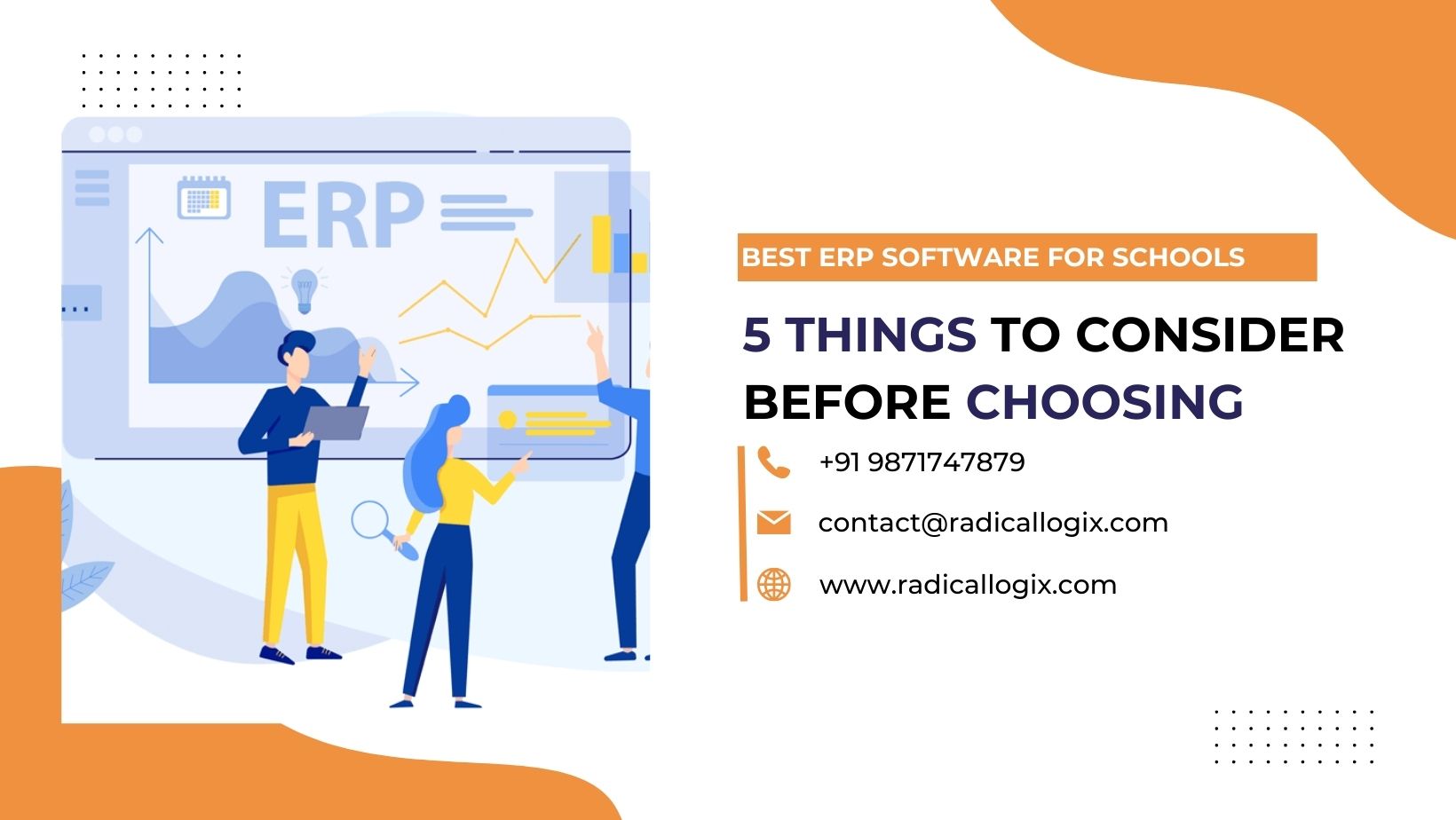 5 Things to Consider Before Choosing the Best ERP Software for schools
